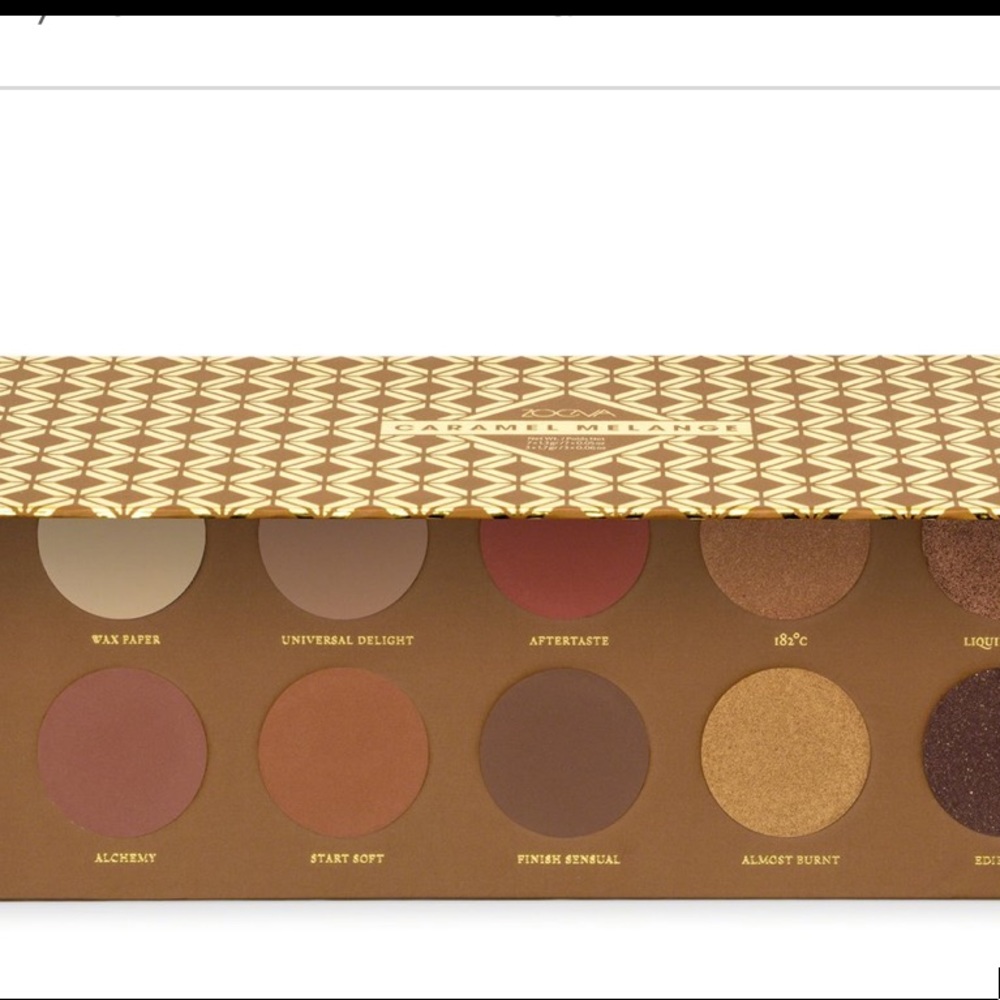 !Sold!❌NEW ZOEVA CARAMEL MELANGE EYESHADOW PALETTE - Picture 3 of 4